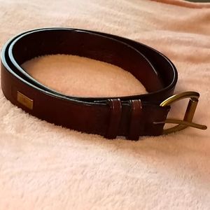 Lauren Ralph Lauren Mens Italian Leather Belt Size M